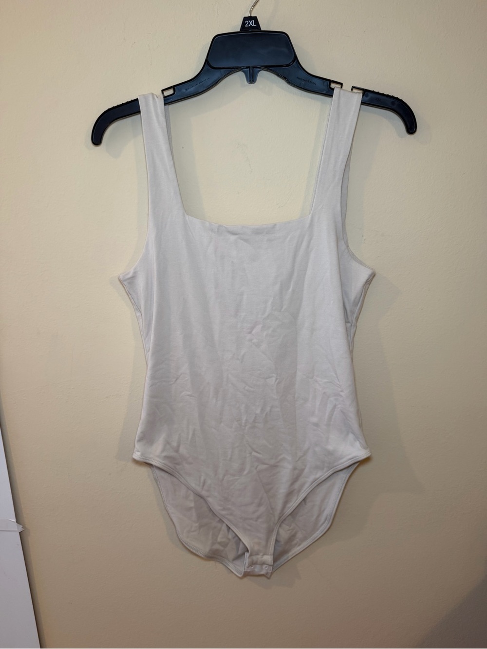 Old Navy Biege Square-Neck Bodysuit NEVER WORN